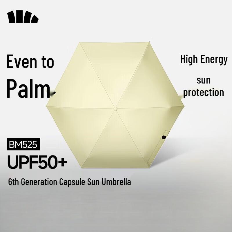 Beneunder UV Protection Portable Five-Fold Umbrella