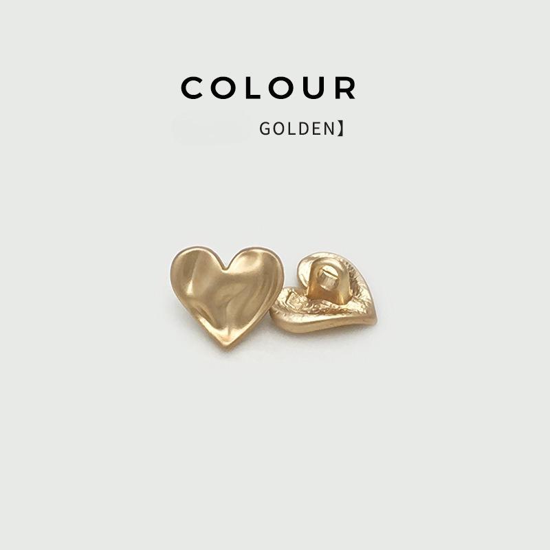 

Металева пряжка у формі серця з увігнутою та опуклою поверхнеюкнопка-топ у формі серцякнопка для жіночого кардиганакнопка для пальтакнопка для повсякденної курткикнопка для костюма 15mm