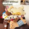 Cute Cartoon Plush Animal Keychains Kawaii Puppies Kittens & Bear Doll Charms Backpack Hanging Pendants Accessory Gifts