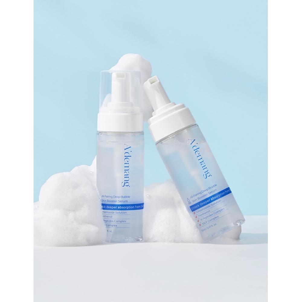 Adman All Pairing Deep Bubble Skin Booster Serum Toner 150ml  Foam Toner