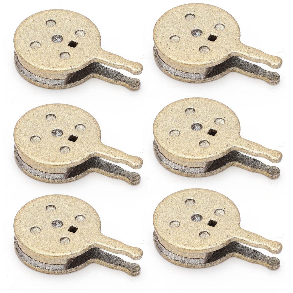 4 Satz M355 M446 Mountainbike Scheibenbremsbeläge Keton Vollmetall Öl Scheibenbremsbeläge