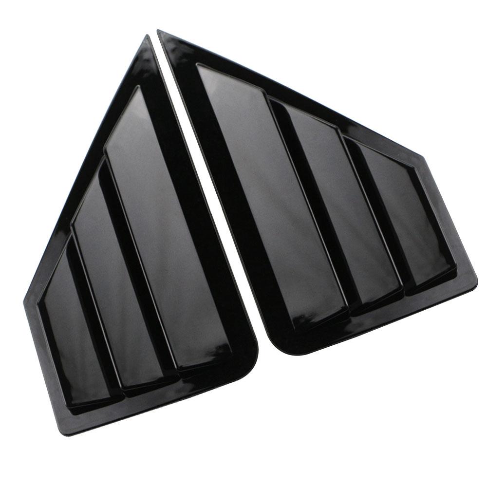Car Rear Window Cover Window Sticker Triangle Blinds Trim for Toyota C-HR CHR C HR 2016-2022 2pcs/set Accessories
