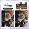 Men's Milk Tea Gray No-Bleach Hair Dye Cream