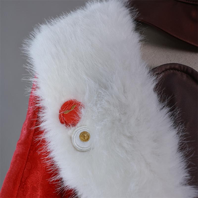 Game Genshin Impact Lantern Rite Xiangling Cosplay Costume Year's Cheers Xiangling Women Halloween Role Play Dress