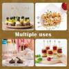 Metal Cocktail Picks, Gold Martini Skewers for Olive 4.2 in to 4.38 in, Stainless Steel Drinks Garnish Sticks, Reble Toothpicks for Appetizers, Home