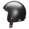 Jet GRENVER Motorcycle Half Matte Free Size [Lead Industries] Helmet, Black, -
