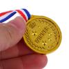 Crown Gold Silver Bronze Award Medal Reward Football Competition Prizes Award Medal For Souvenir Gift Outdoor Sport Kids Toys