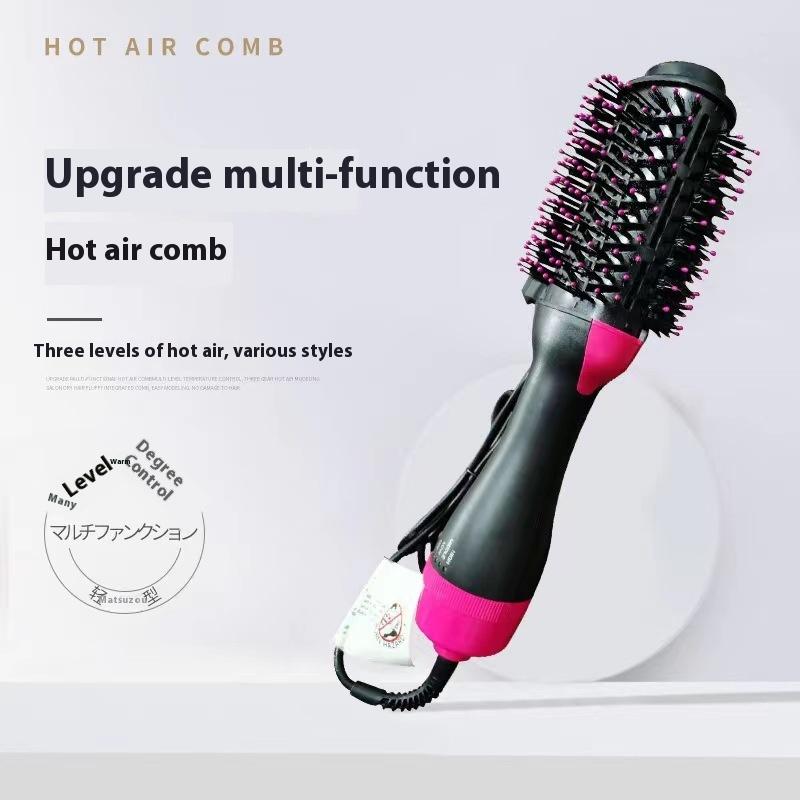 Hair Dryer  Air Brush Styler And Volumizer Hair Straightener Curler Comb Roller One Step Electric Ion Blow Dryer Brush