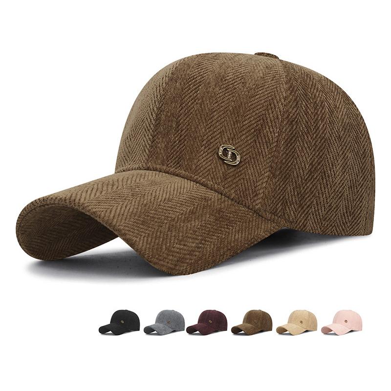 Letter Adjustable Hard Top Baseball Cap Couple Hat