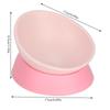 Slanted Mouth Elevated Feeder Adjustable Angle Anti-Slip Dish Stable Tilted Pet Bowl  Pet Meal Time