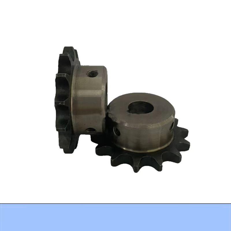 1 Stück 08B Industrielles Antriebsrad 45 # Stahlrad Nutbohrung 12-24mm Zähne 10/11/12/13/14/15/16/17/18/19/20/21/22~25Z