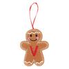 Christmas Gingerbreads Man Decorative Pendant Christmas Tree Pendant Christmas Letter Biscuits Man