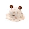 Baby Cartoon Windproof Bucket Hat Autumn Winter Warm Sun Hat For Infants And Toddlers Soft Protective Cap
