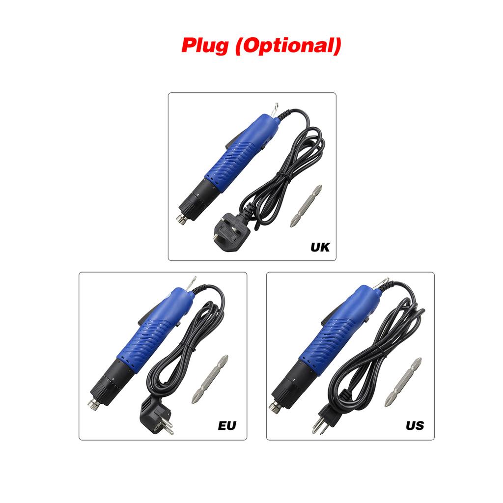 Electric Screwdriver Handheld Corded Electric Screw Driver Adjustable Torsion 1 4 in Screw Bit Diameter Repair Tool