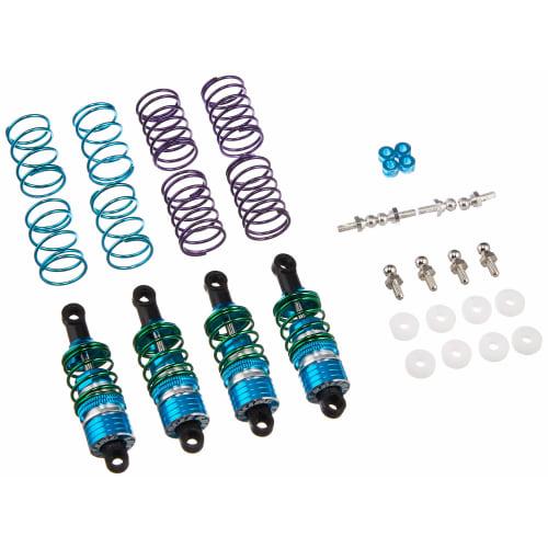 Eagle Model SP Shock Set (4) with 3 Springs for Tamiya TT02 (TT02-04U-LBL)