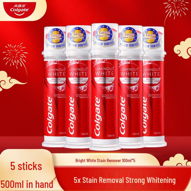 Colgate European Whitening & Stain Removal Press Toothpaste