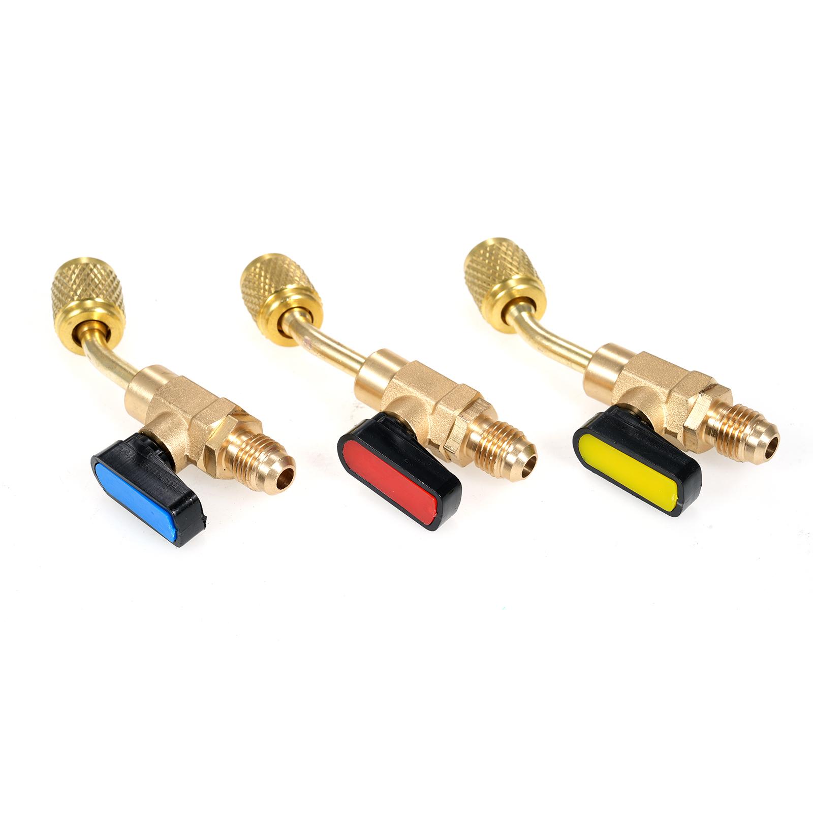 R12 R22 Refrigerant Charging Valve, Safety Flow Control Ball - View #2