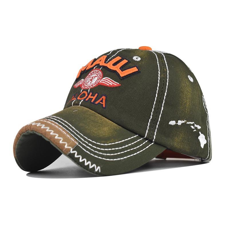 Washed Cotton Baseball Cap Casual Anchor Snapback Hat Unisex Women Retro Summer Hip Hop Fitted Caps Casquette Gorra Hombre Bone