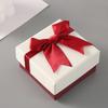 Packaging Box 9*9*4Cm Bow Bow Packaging Box Paper Ring Box For Special Occasions Gift-Giving Jewelry Display