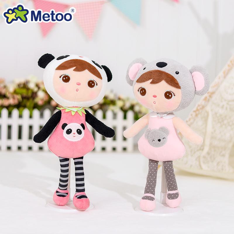 Non-Toxic Metoo Removable Plush Doll Schoolbag Kawaii Panda Koala Bag Kindergarten Kids And Baby Gift