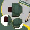 Bookmark with Pen Holder Accessory PU Clip Book Journaling Writing Resistant Suitable for Friends