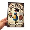 D Flat  pc    Inch Bird Bee Tin Sign  Metal Wall Art  Fun Vintage Plaque Decoration Home Decor Restaurant Decor