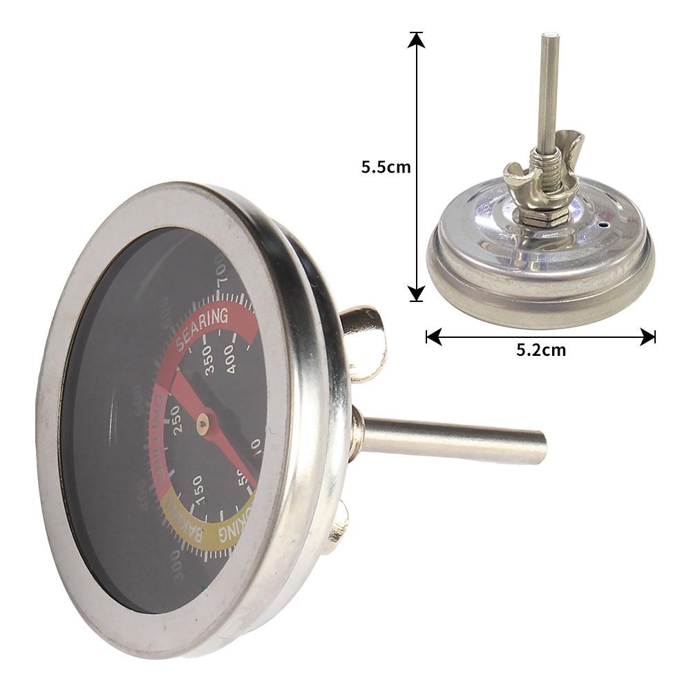 

Термометр для барбекю из нержавеющей стали, термометр для коптильни, термометр для духовки-гриля, термометр для ямы, термометр мгновенного считывания, инструменты