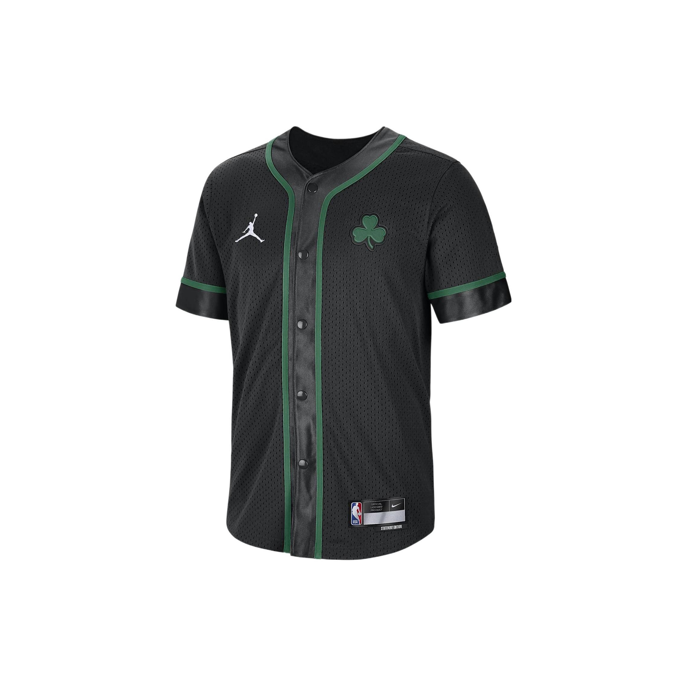 

New JORDAN Boston Celtics Statement Edition Men s JORDAN Dri-FIT Nba Short-Sleeve Top DN9828-010 XL