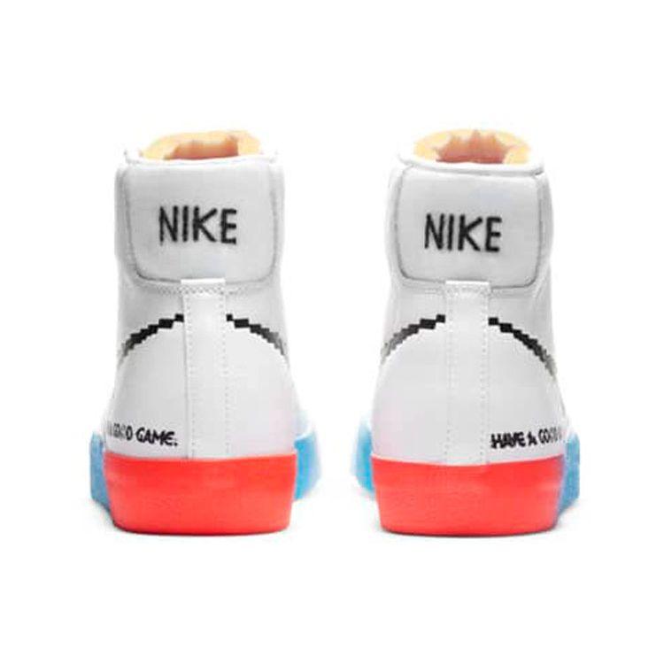 Nike Blazer Mid 77 Vintage Have A Good Game Damen Sneakers Weiß Bright-Crimson Black DC3281-101