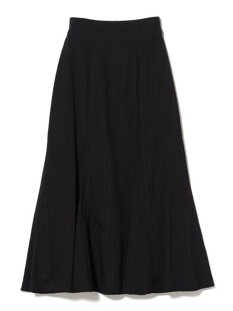 Skirt Jacquard Mermaid Skirt BLACK 1 [Raybeams] Women's