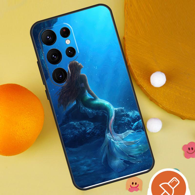 Mermaid Phone Case For Samsung Galaxy S25 Ultra S24 S23 S22 Ultra S9 S10 S20 Plus S21 FE Funda Cover