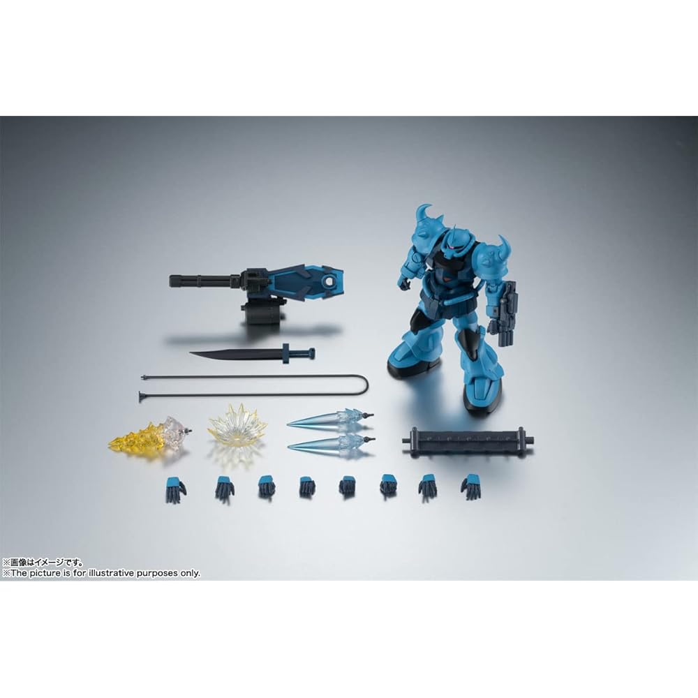 TAMASHII NATIONS ROBOT Spirits MS-07B-3 Gouf Custom A.N.I.M.E. Action Figure 125mm PVC ABS Painted Collectible