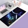 Saturn Beautiful Planet Art Mouse Pad Large Gaming Mousepad With Thick Stitched Edge NonSlip Desk Mat