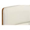 Chaise De Bureau - DKD Home Decor - Moderne - Noyer - Chrome - Réglable En Hauteur