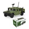 1/64 Hummer H1 Military Army Vehicle Miniature Model Zinc Alloy Toy Car Free Wheels Diecast Metal Collection Gift for Kids