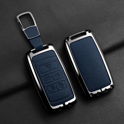 Husă Cheie Mașină pentru Jaguar XF XJ XE S-Type F-Type X-Type F-Pace I-Pace E-Pace Android XFR XKR Breloc din Piele și Aliaj de Zinc
