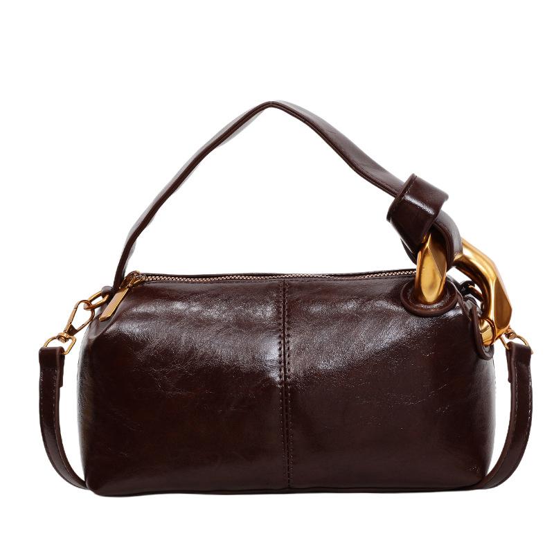 Women Small Soft Faux Suede Pillow Handbag 2026 Winter Simple Simple Short Handle Crossbody Bag for Female Fashiable Urban