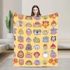 The Muppet Christmas Carol 20th Anniversary Muppet Show Flannel Blanket Novelty Throw Blankets for Home 150*125cm Bedspread