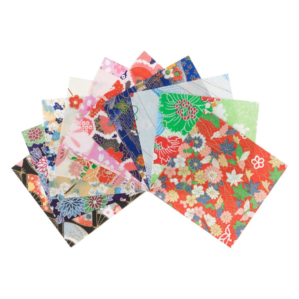 Washi Kawasumi Chiyogami Yuzen Washi x cm 100 1 sheet 100 sheets total 7.5 7.5 patterns, each,