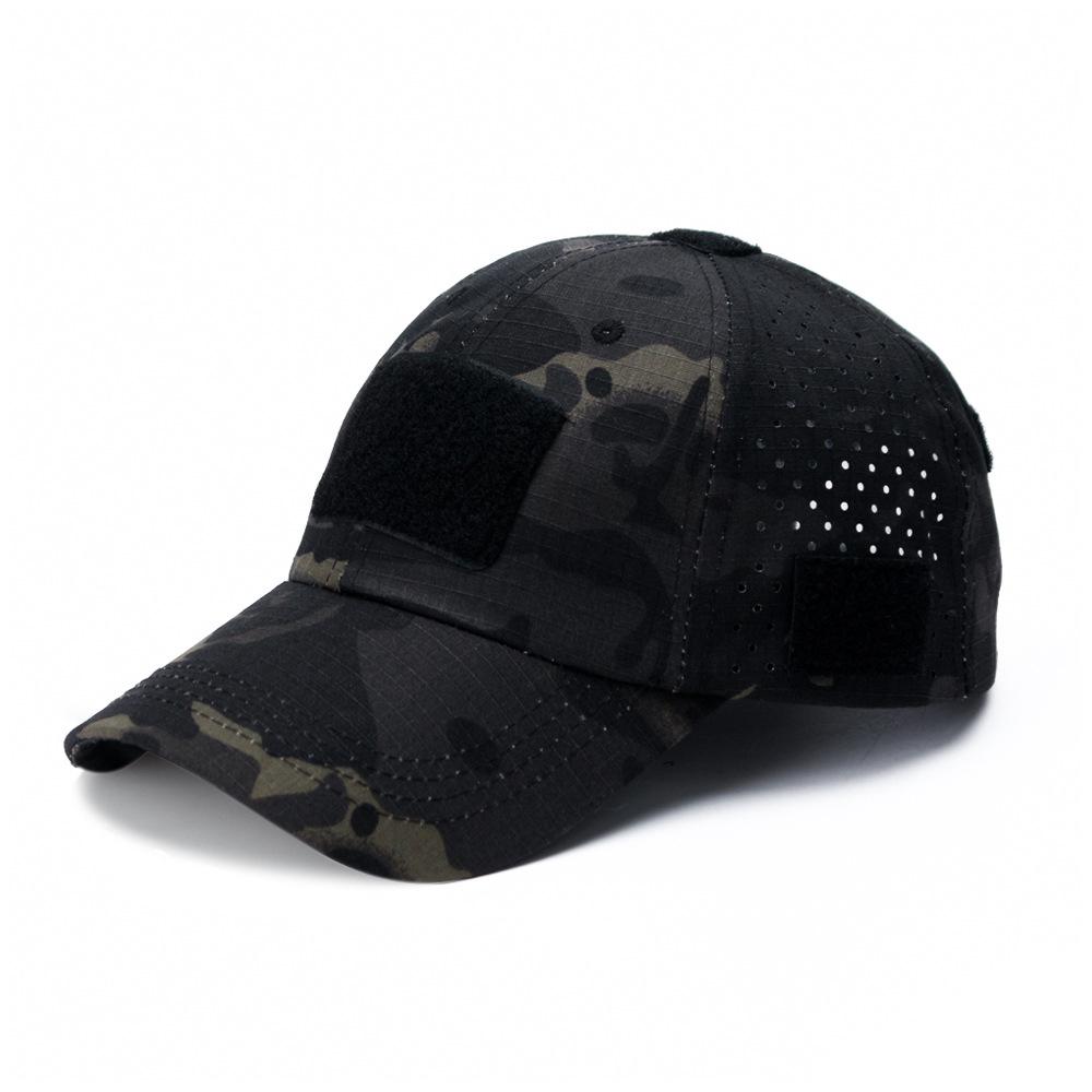 Men's Camouflage Breathable Mesh Baseball Cap for Outdoor Sports, Fishing & Duckbill Style