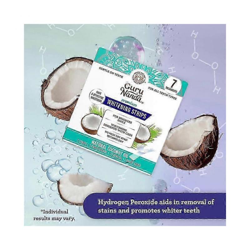 Coconut Oil Whitening Tooth Patch Mint-flavored Yellow Tooth patch-KM 26s