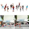 13x 1/64 Scale Miniature Mini People Figurines Layout Props Diorama DIY Micro Landscape