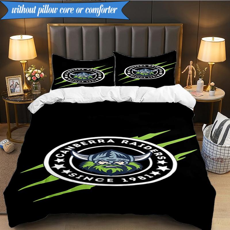 3PCS Canberra Camouflage Warrior Bedding Set 2D Printing (Includes 1 Duvet Cover + 2 Pillowcases Coreless), Bedroom decor,Fan gift