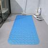 Covoraș de baie PVC antiderapant cu ventuze, 100x40 cm, pentru căzi