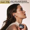 XG42 KI-Übersetzung Bluetooth 6.0 Clip-On Ohrhörer, 150+ Sprachen, HD-Display, 8h Akkulaufzeit, Kabellose Ohrhörer für Reisen/Büro/Sport