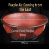 Extra Large Purple Clay Tall Flower Pot 2025 - Cylindrical Ceramic Design