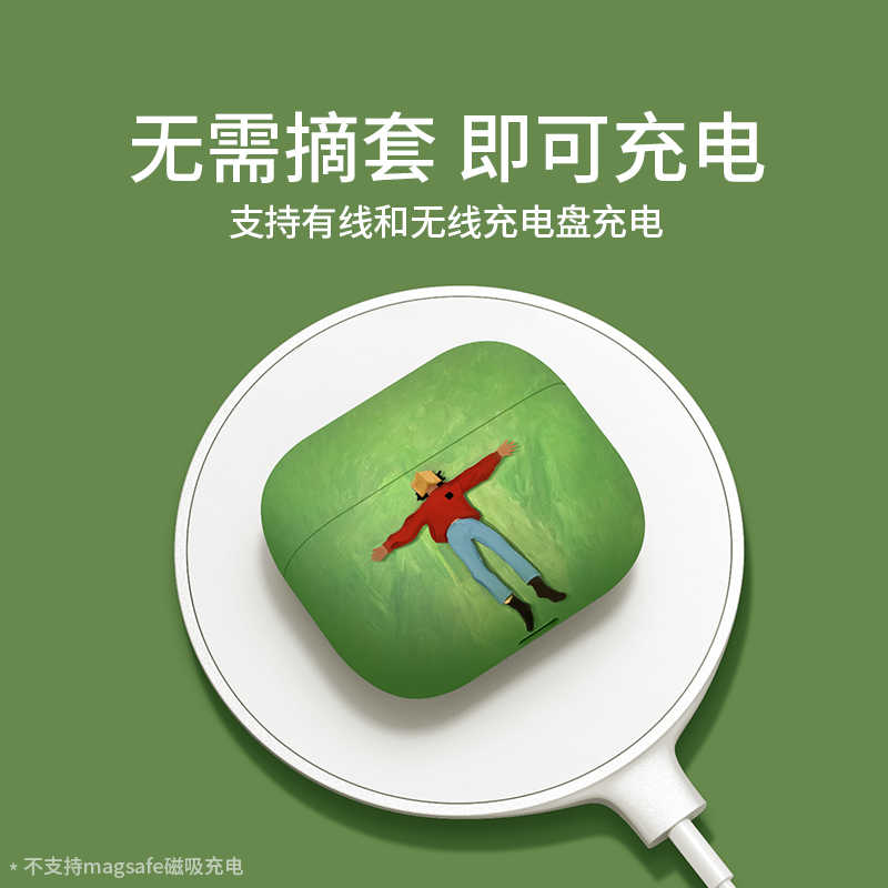 Weiche Silikonhüllen für Apple Airpods 4 Bluetooth Wireless-Kopfhörerabdeckung für Airpods 4 2 1 3 Pro2 Ultradünne Schutzhülle