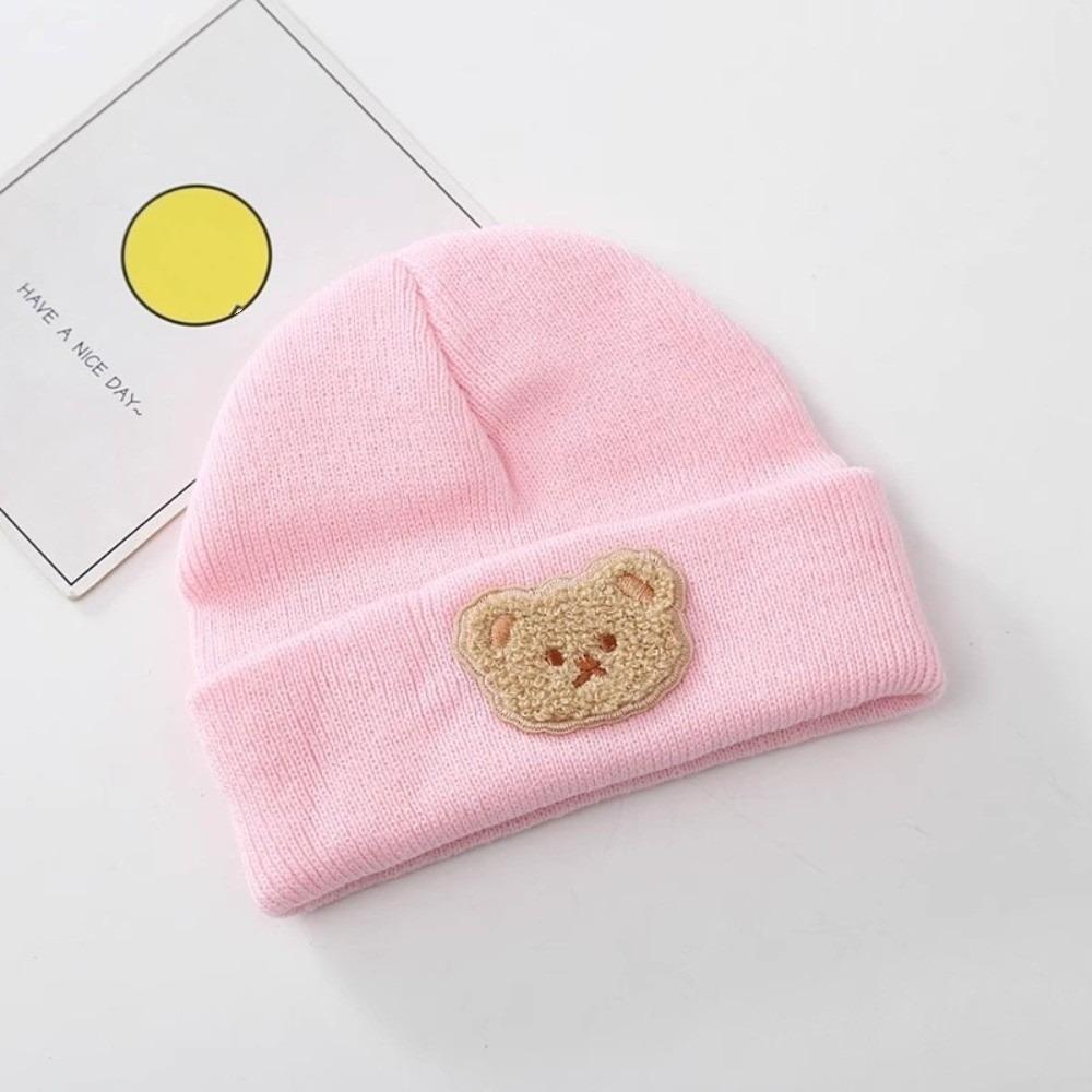 Ear Protection Newborn Baby Hat Soft Knitted Infant Toddler Hat Cute Winter Warm Cap  Boys Girls