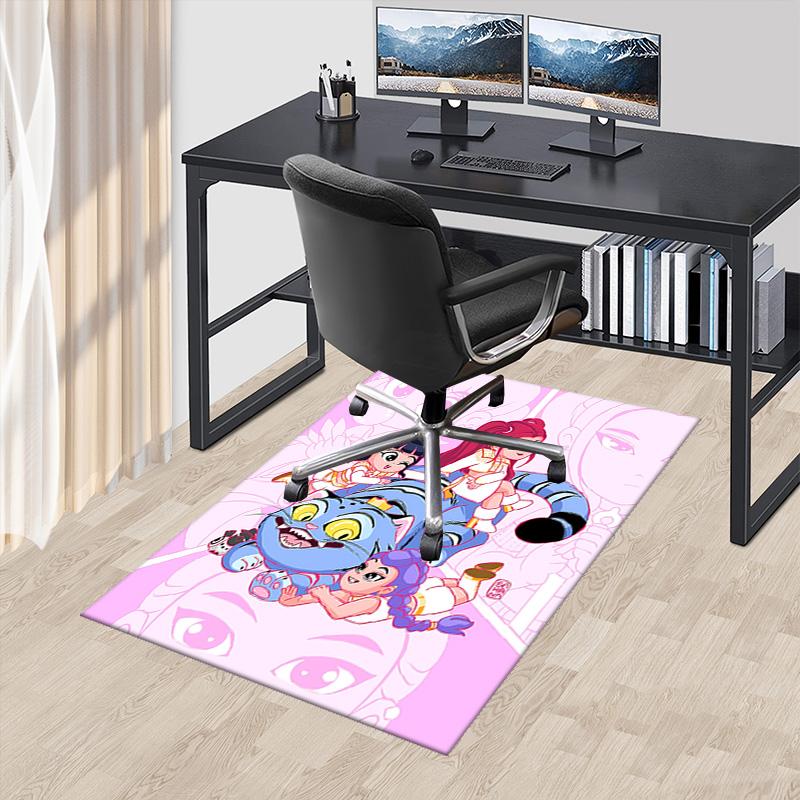 1pc Fantasy Tiger Adventure Carpet Rug for Bedroom Living Room Decor Sofa Home Game Area Rug Non-slip Floor Mat. D7220193