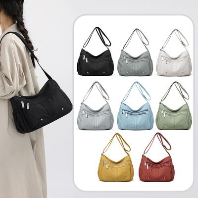 Shoulder Bag Women's Bag Large Capacity Middle-Aged and Elderly Mother Bag Crossbody Bag